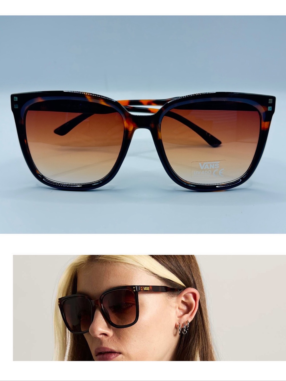 VANS Tortoise Shell Gilpin Sunglasses NEW